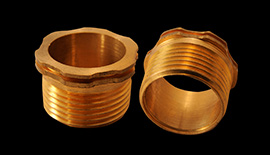 Brass CPVC Star Hex Male Inserts